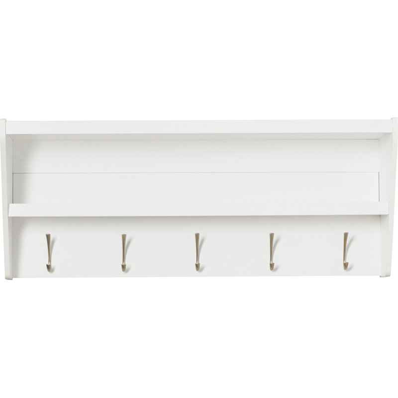 Manzanola Floating Entryway Shelf & Coat Rack & Reviews AllModern